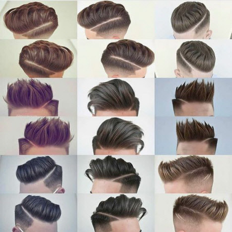 Naka-istilong mga haircuts para sa mga lalaki