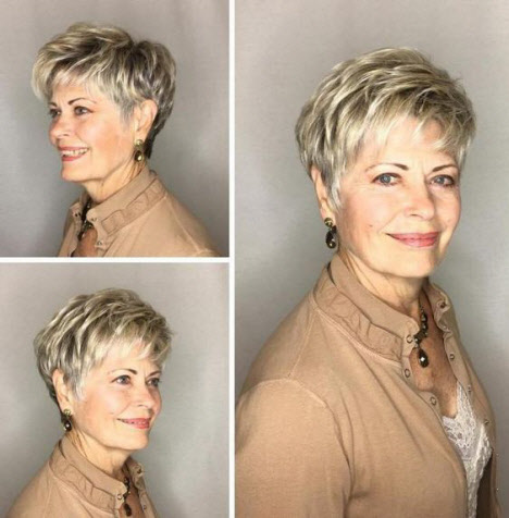 Haircuts and coloring for women after 50