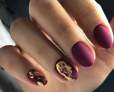 Manicure with foil: fashionable and beautiful photos of the new season 2020