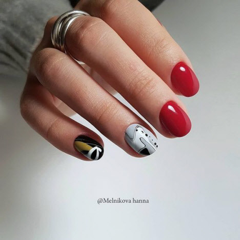 Hermoso diseño de uñas: foto 2020