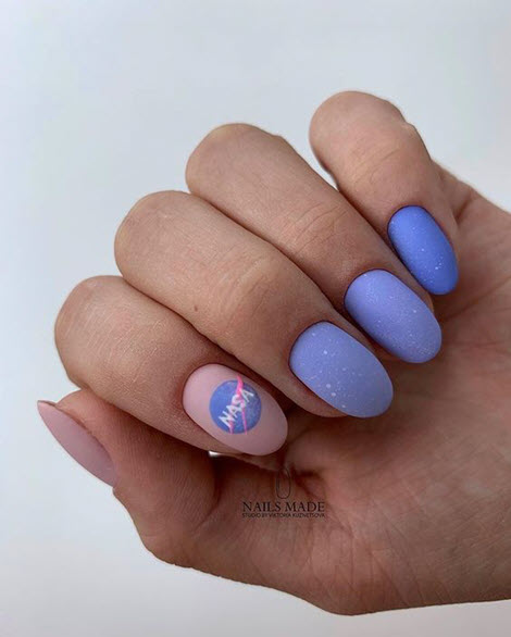 Beautiful matte nail designs: ideas 2020