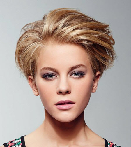 Beautiful and fashionable hairstyles for short hair