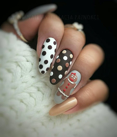New Year's manicure 2021: more than 100 fresh photos of new products of beautiful and fashionable nail designs