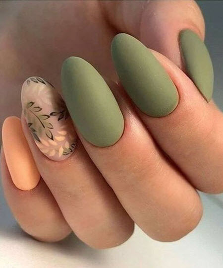 skuespillerinde Hejse Begge Smuk manicure på ovale negle: et foto af et trenddesign 2019-2020
