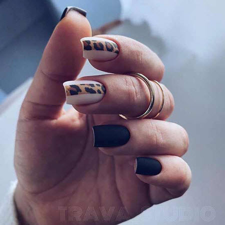 Animal print nail designs