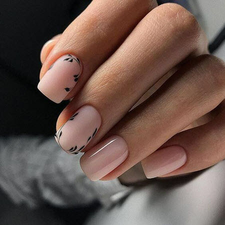 Manicure for short nails: photo of new design
