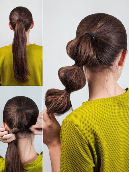 Step by step photos of beautiful and stylish hairstyles